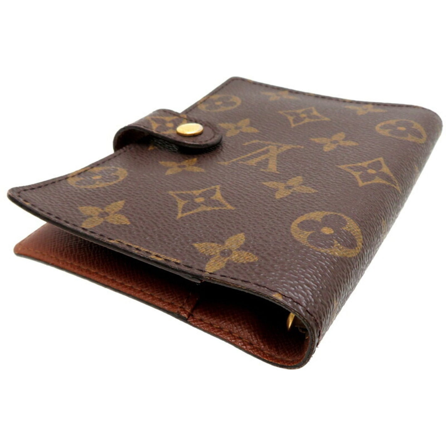 Louis Vuitton Agenda cover Brown Canvas Wallet Accessories