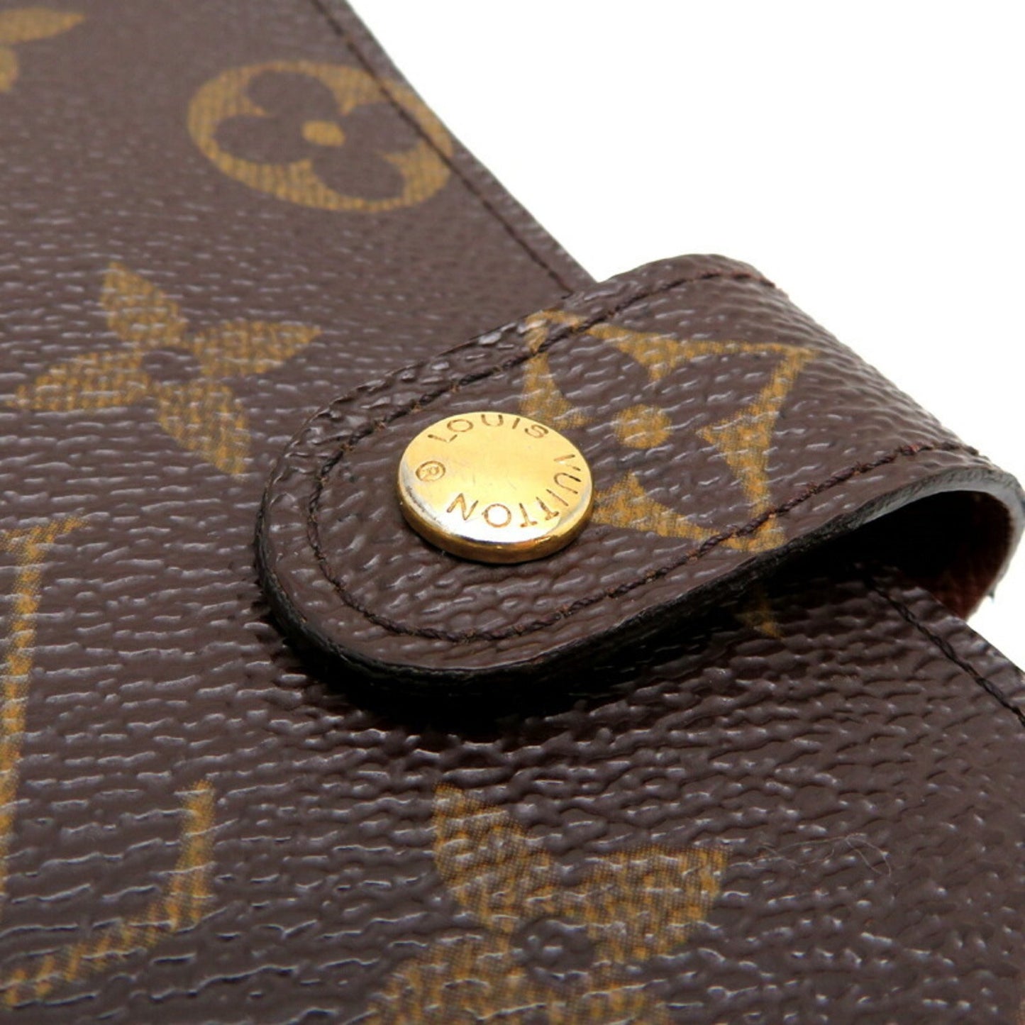 Louis Vuitton Agenda cover Brown Canvas Wallet Accessories