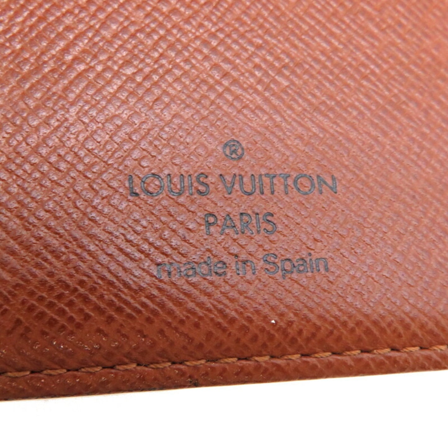 Louis Vuitton Agenda cover Brown Canvas Wallet Accessories