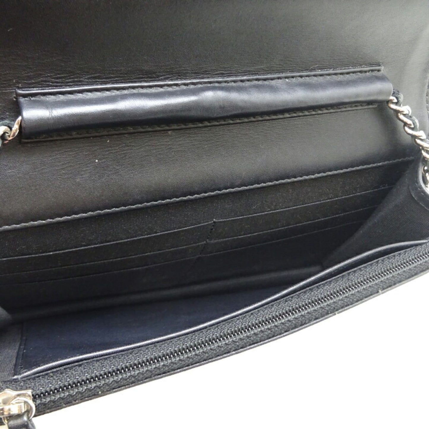 Chanel Coco Mark Black Leather Shoulder Bag