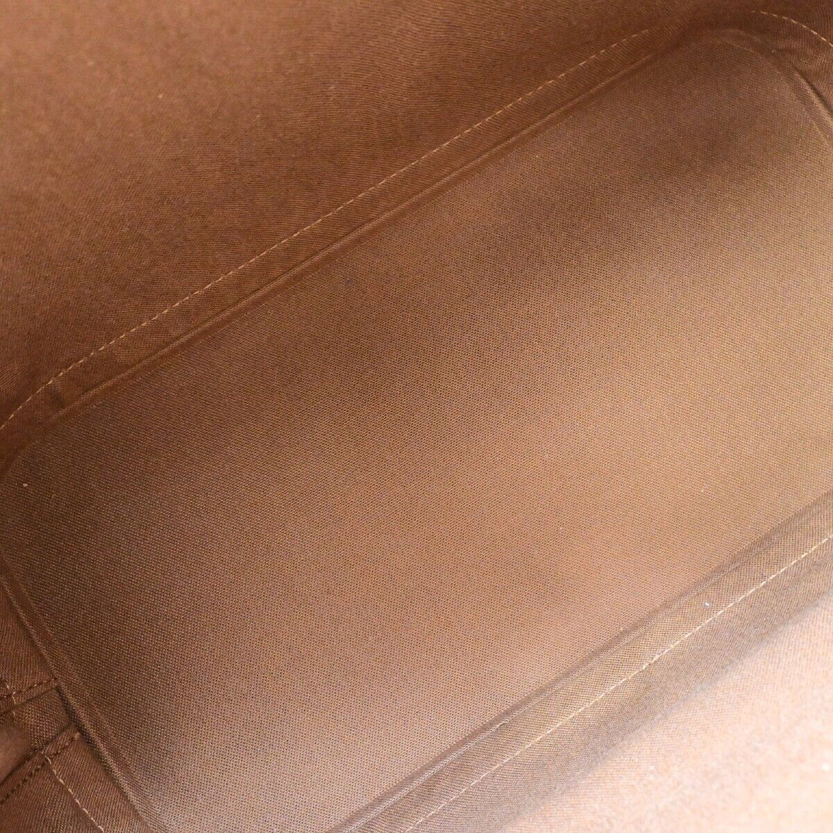 Louis Vuitton Alma Brown Canvas Hand Bag