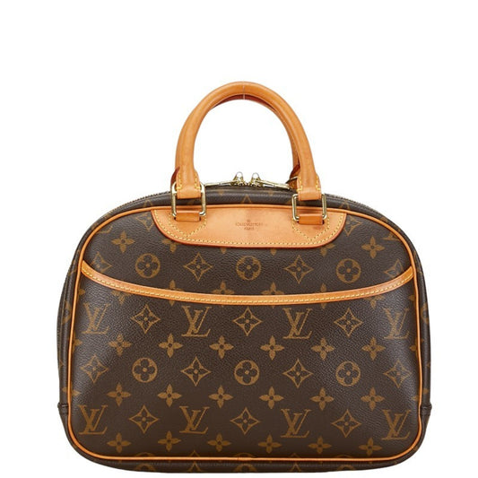 Louis Vuitton Deauville Brown Canvas Hand Bag