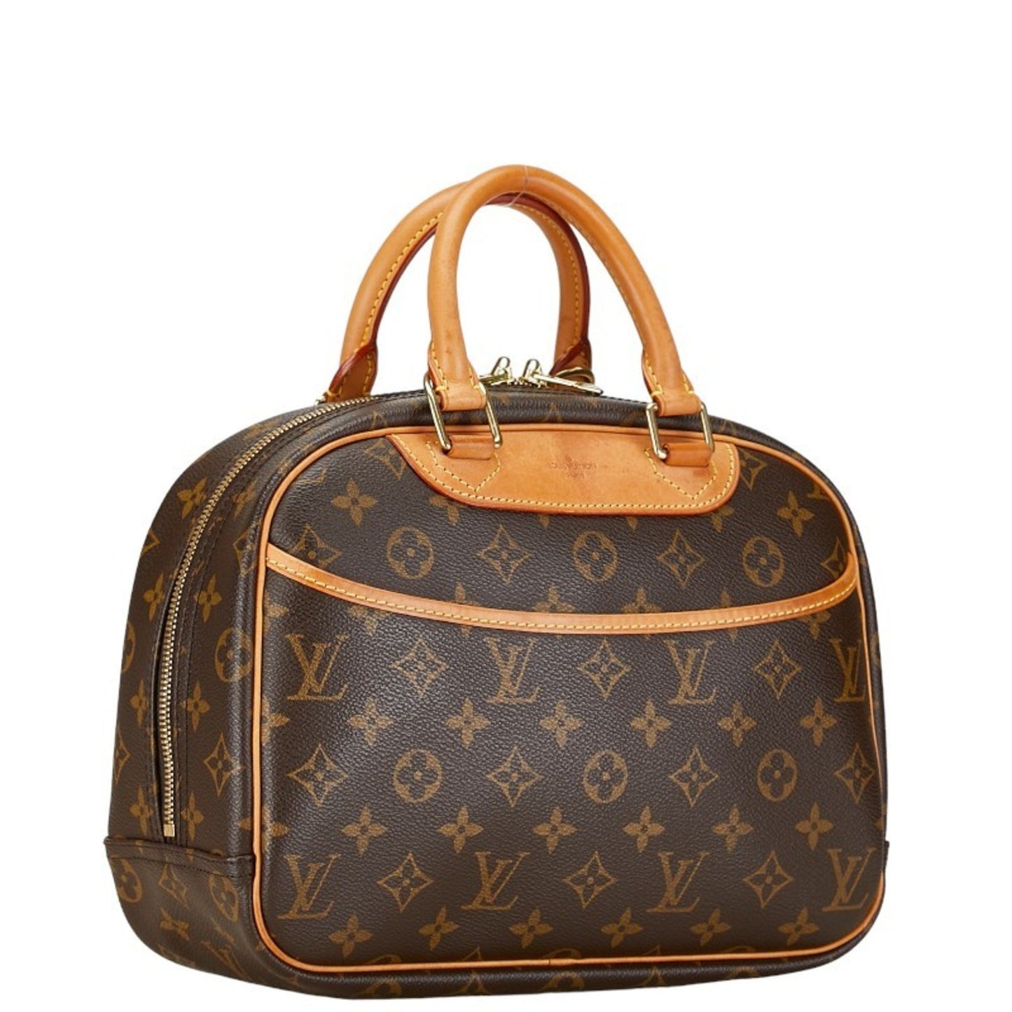 Louis Vuitton Deauville Brown Canvas Hand Bag