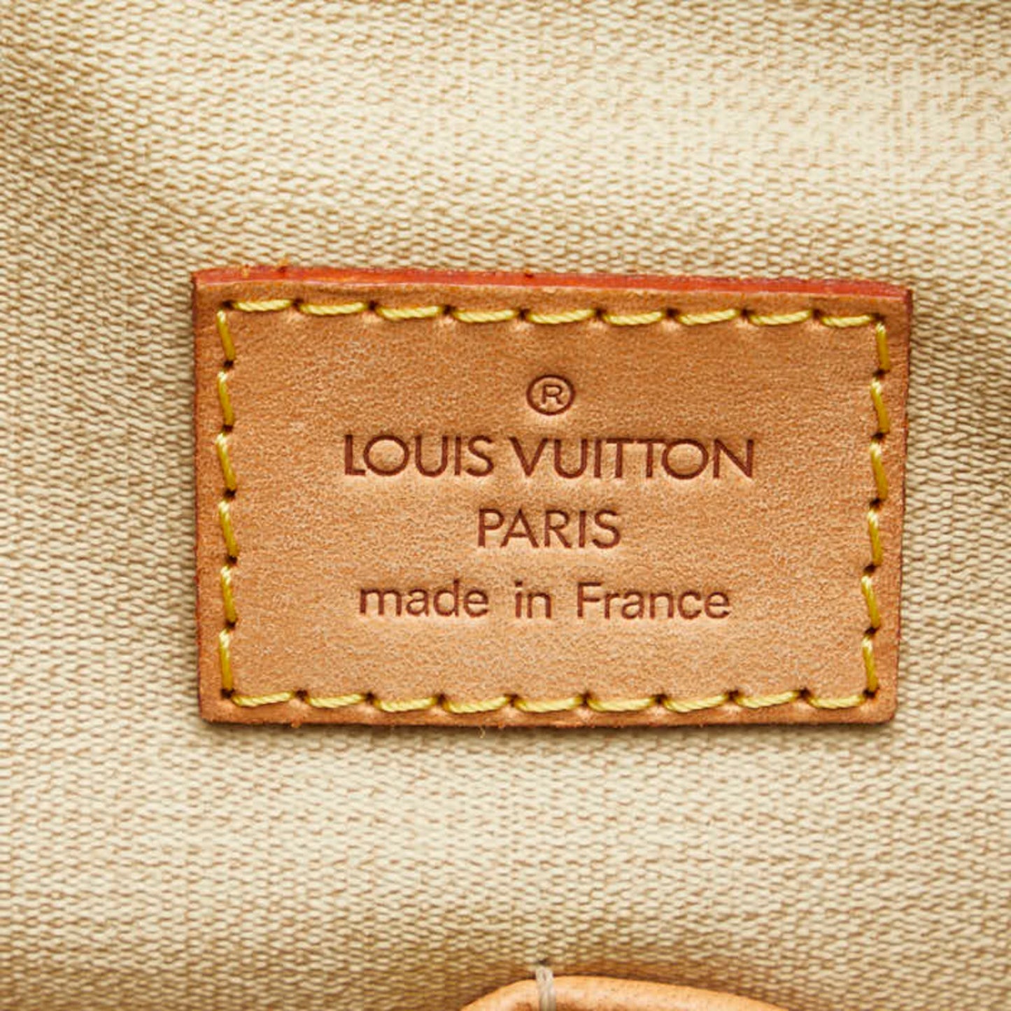 Louis Vuitton Deauville Brown Canvas Hand Bag