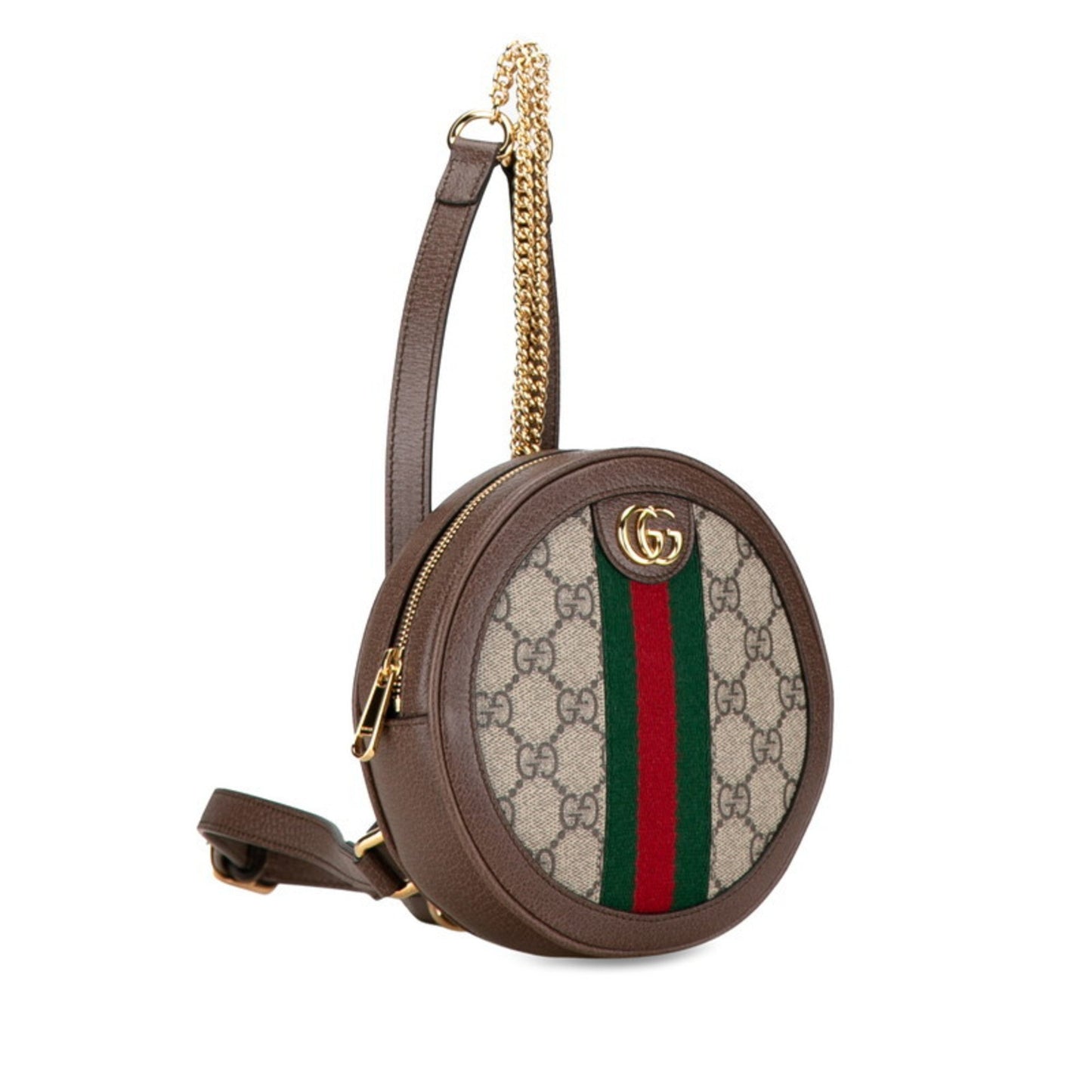 Gucci Ophidia Beige Canvas Backpack Bag