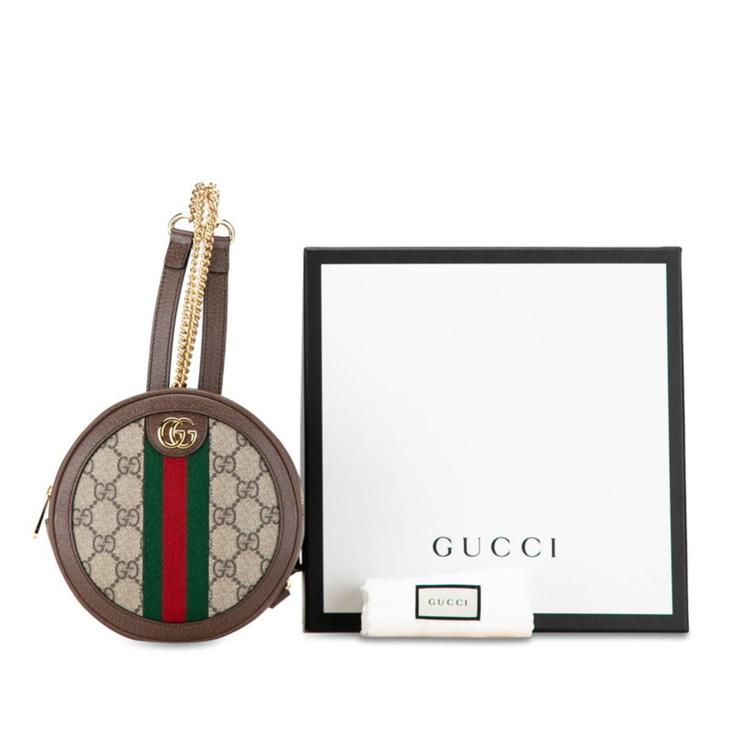 Gucci Ophidia Beige Canvas Backpack Bag