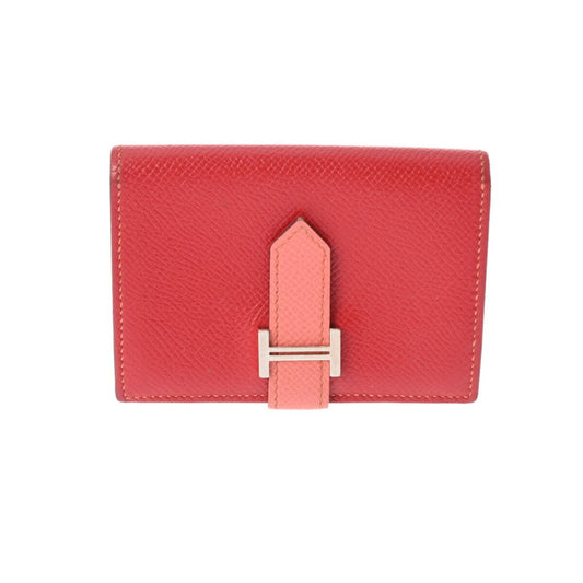 Hermès Béarn Red Leather Wallet Accessories