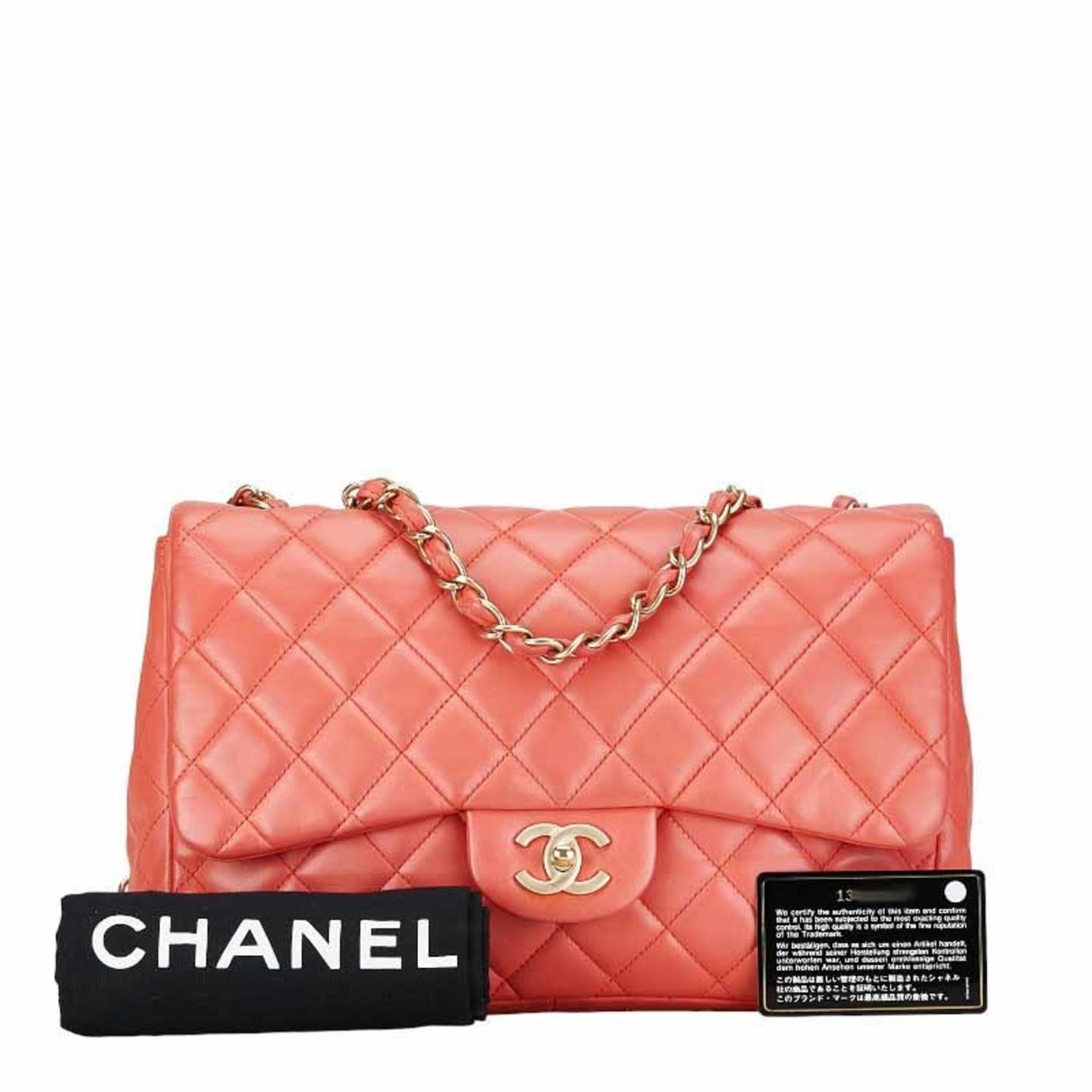 Chanel Timeless Pink Leather Shoulder Bag