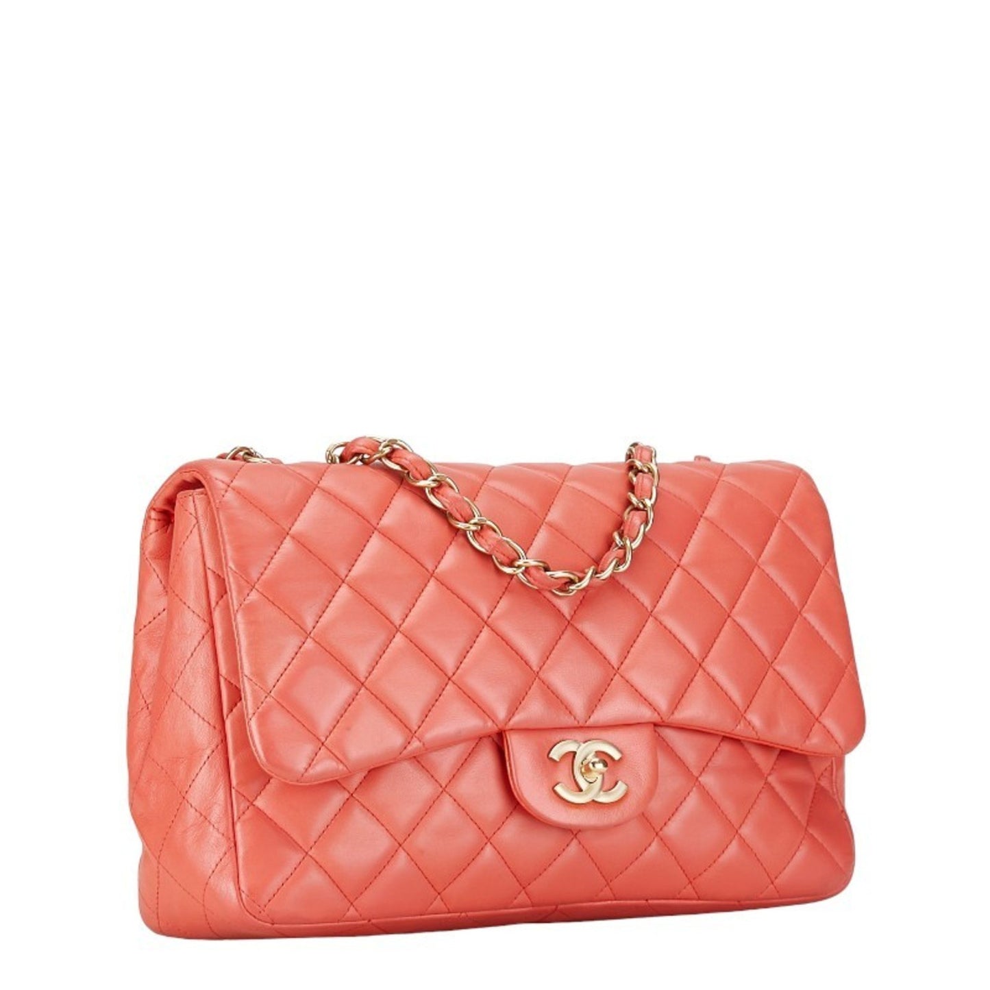 Chanel Timeless Pink Leather Shoulder Bag