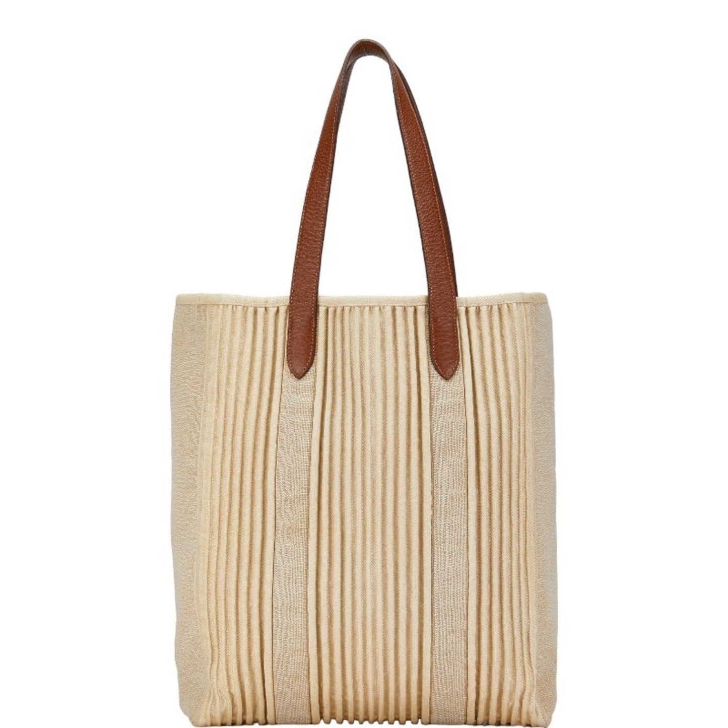 Hermès Cabas Beige Canvas Tote Bag