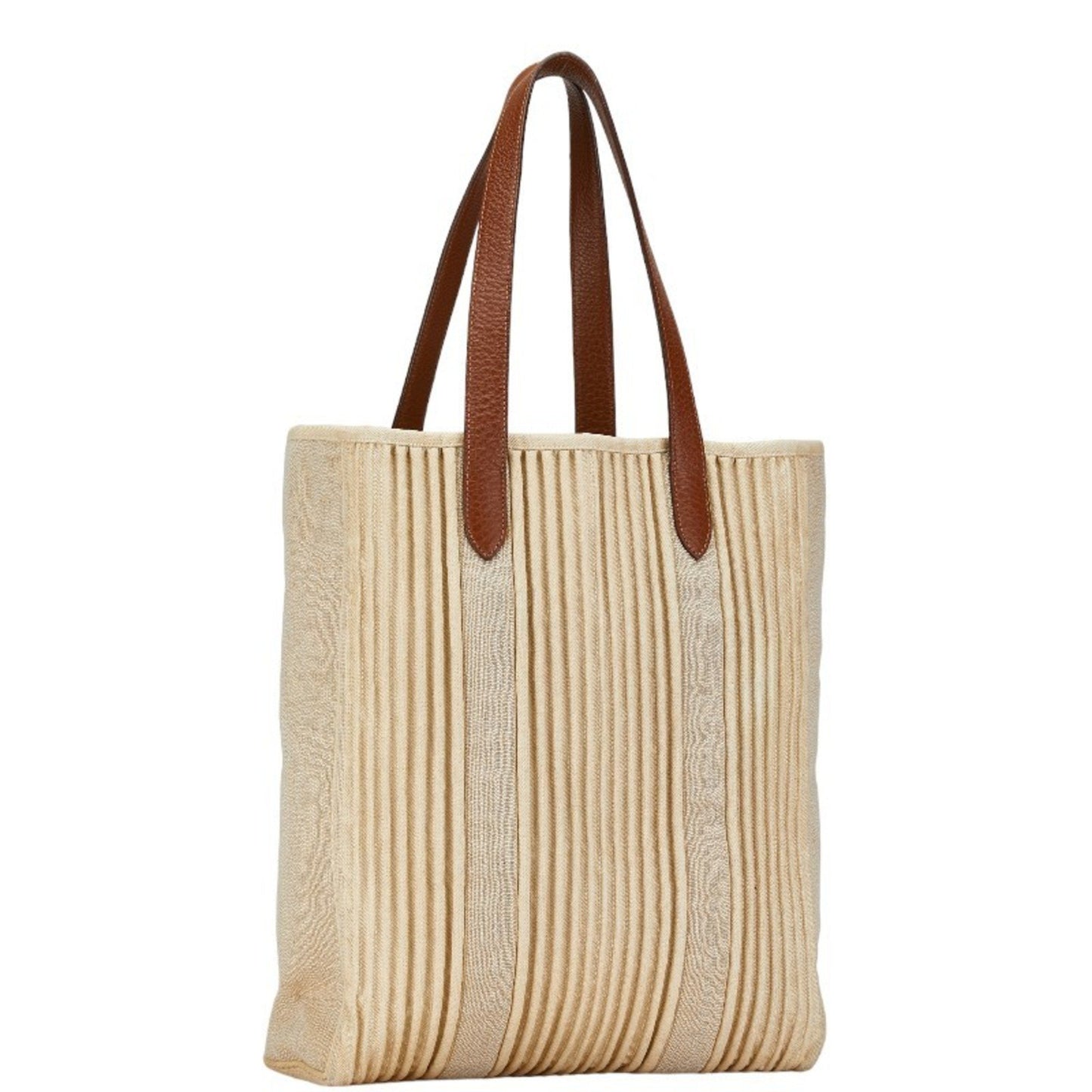 Hermès Cabas Beige Canvas Tote Bag