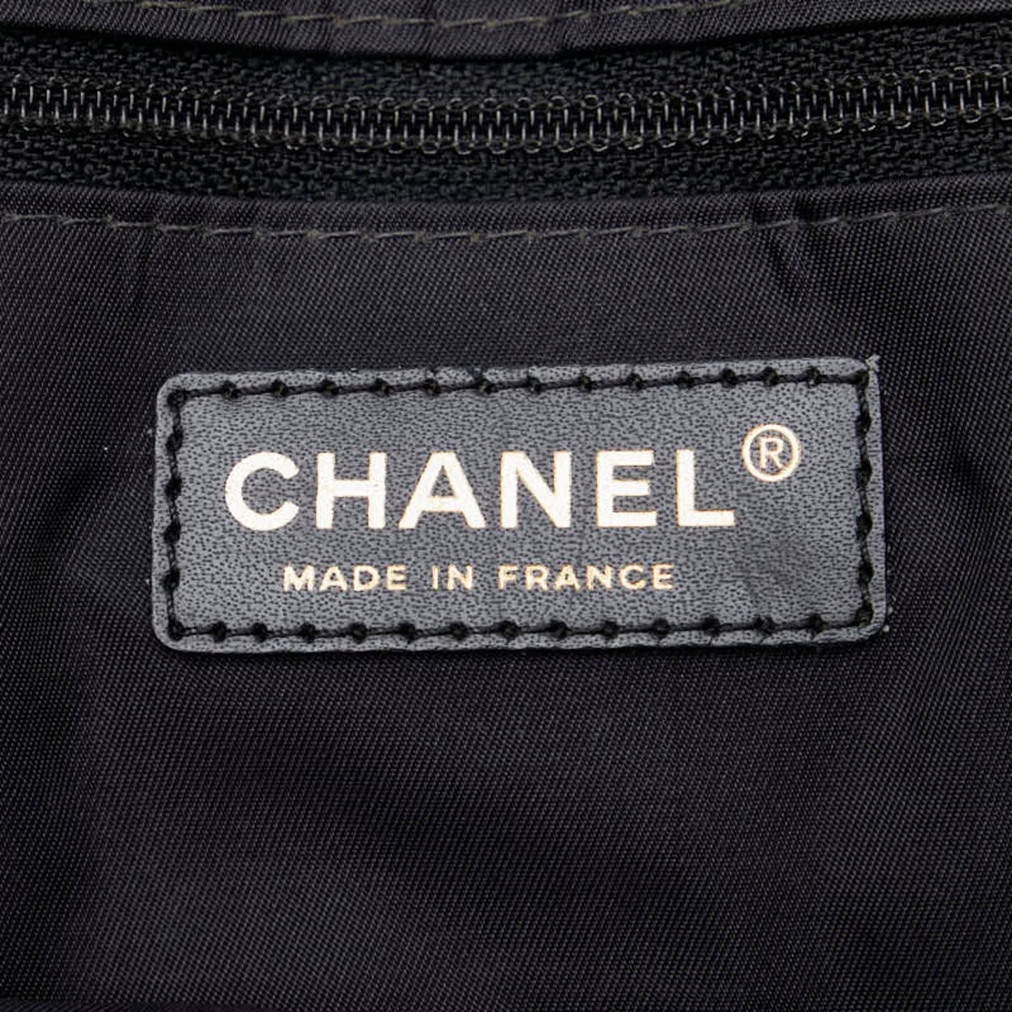 Chanel Travel line Black Synthetic Tote Bag