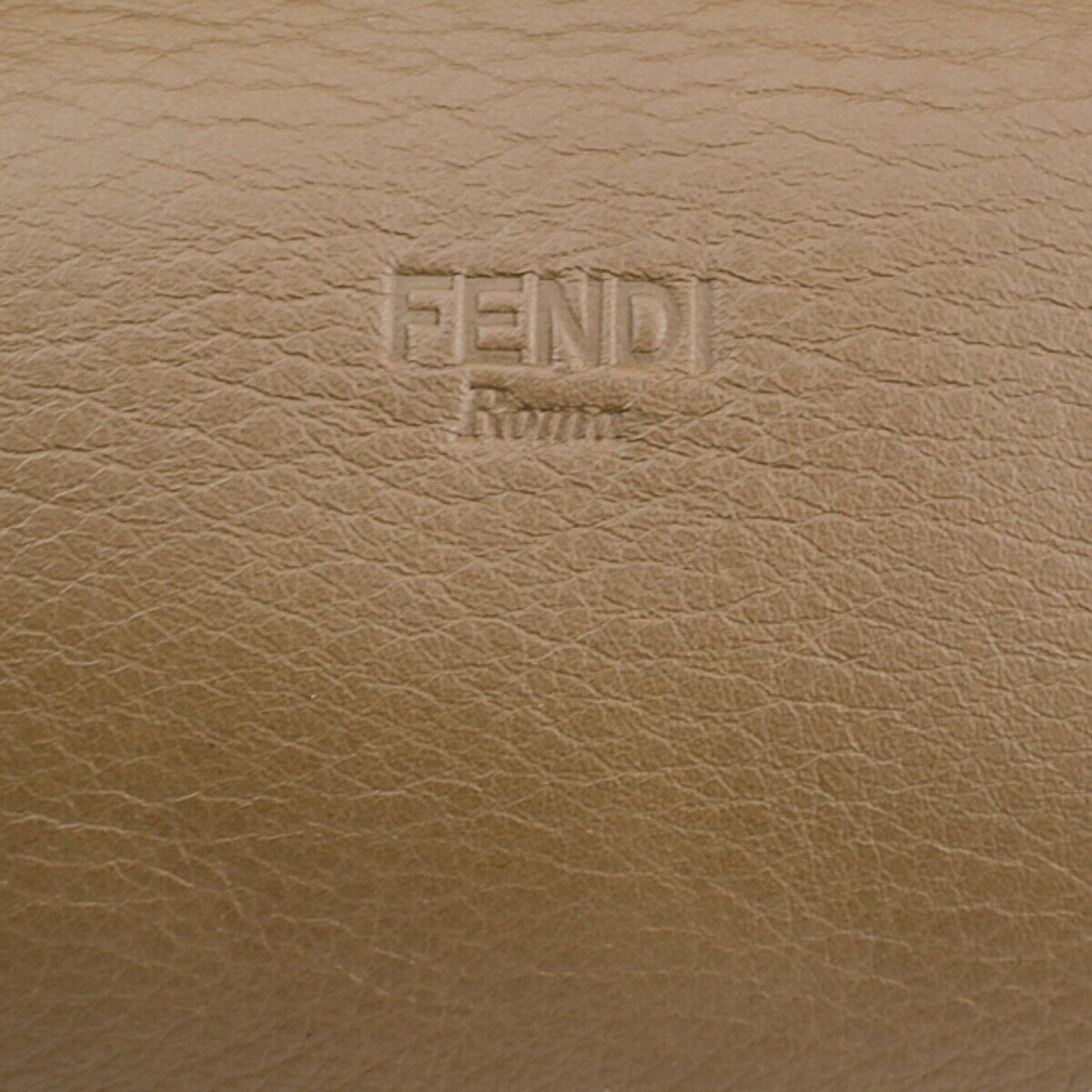 Fendi Silvana Brown Leather Hand Bag