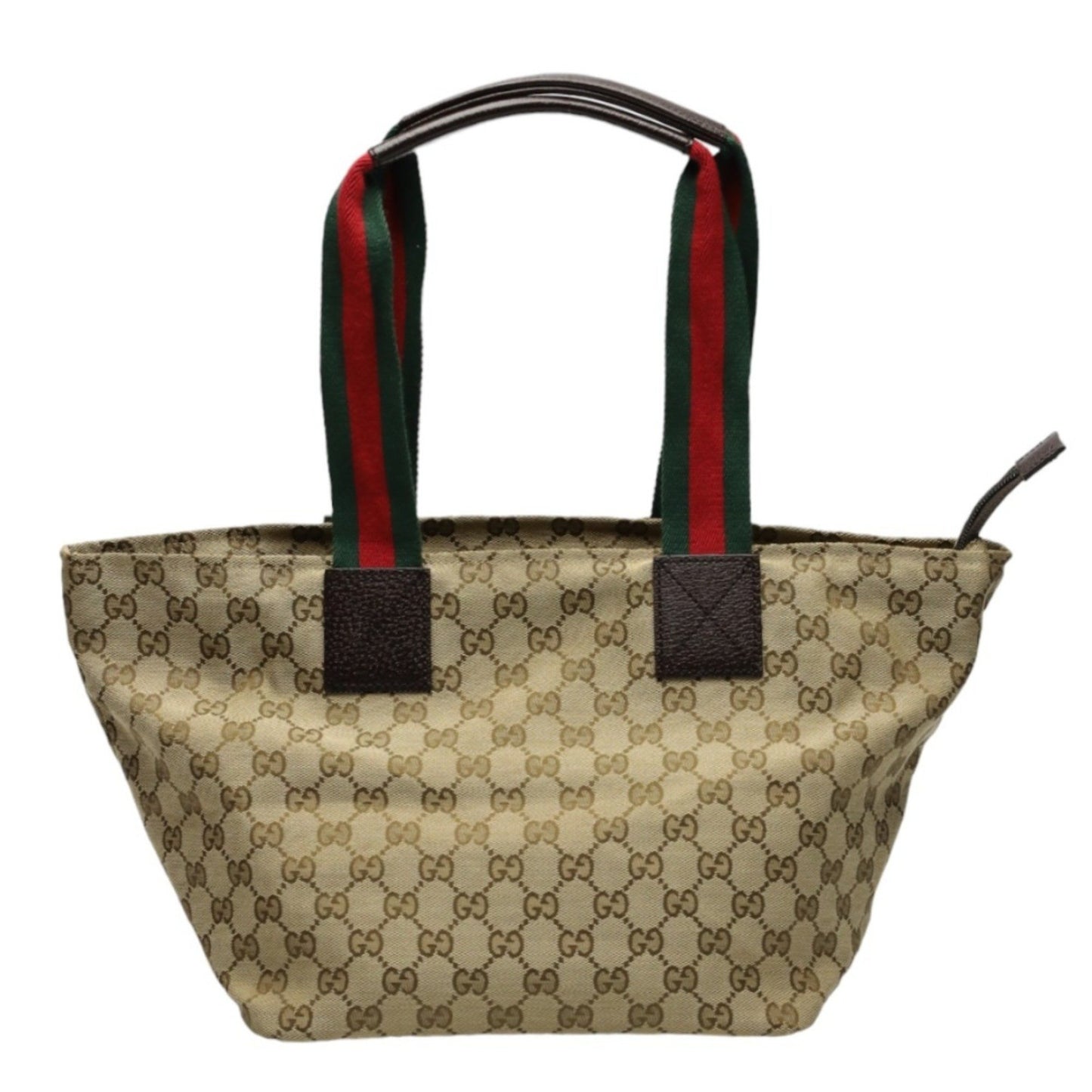 Gucci Sherry Beige Canvas Hand Bag