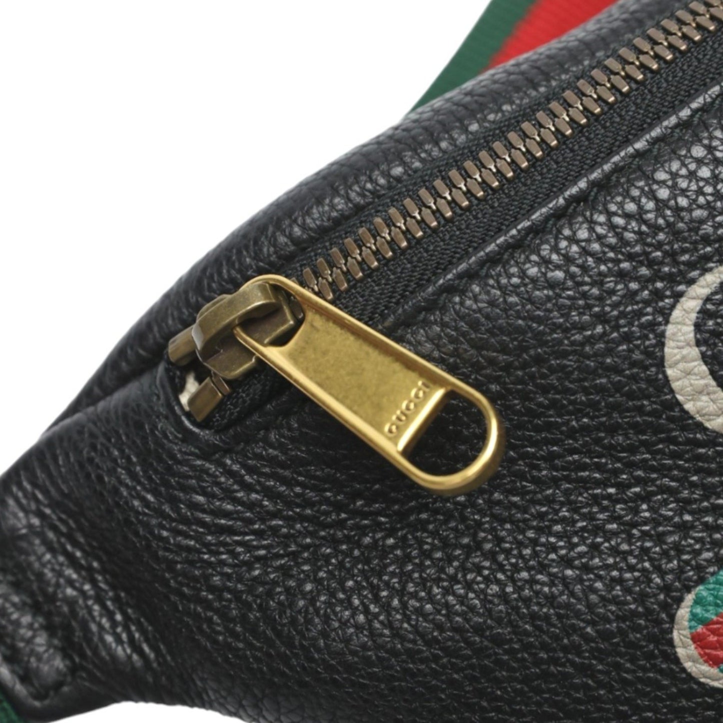 Gucci GG Jumbo Black Leather Shoulder Bag