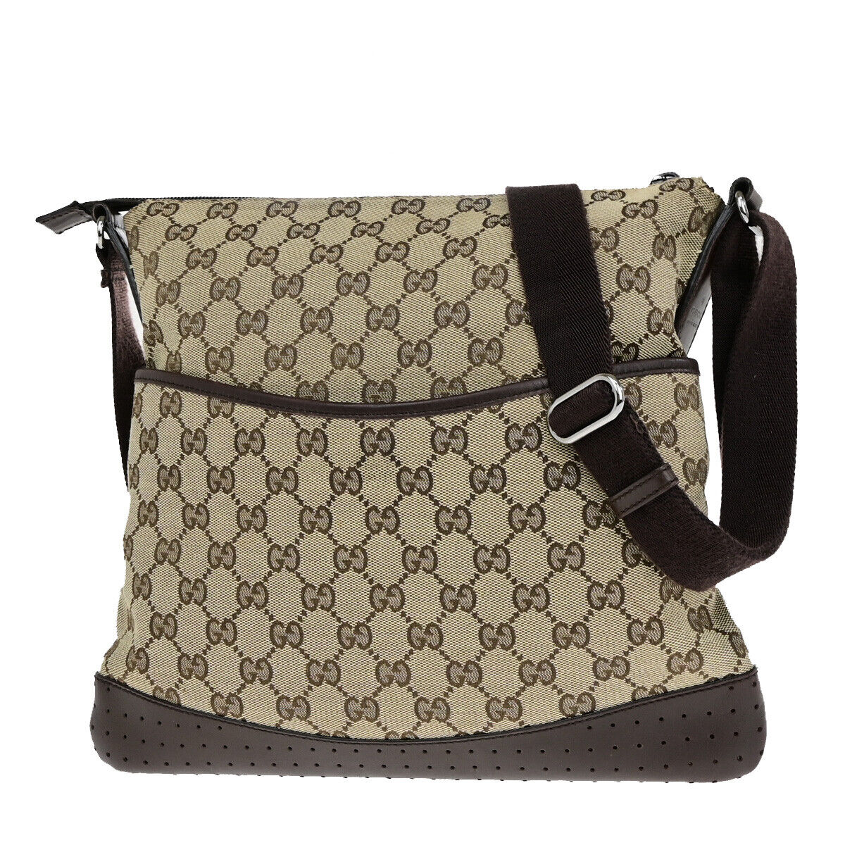 Gucci GG canvas Brown Canvas Shoulder Bag