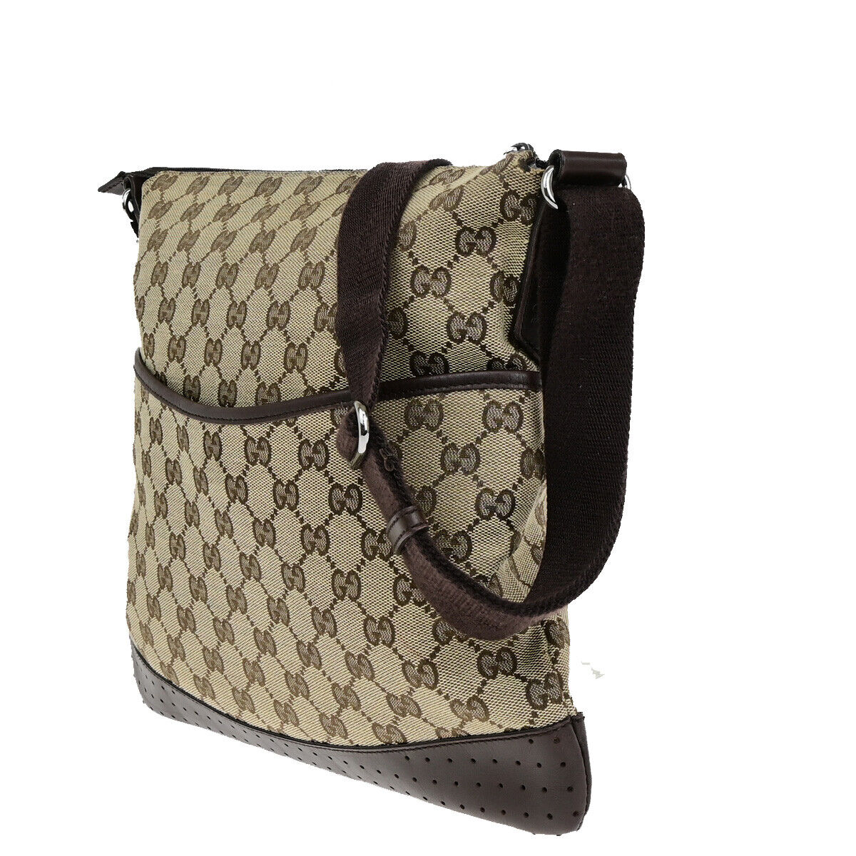 Gucci GG canvas Brown Canvas Shoulder Bag