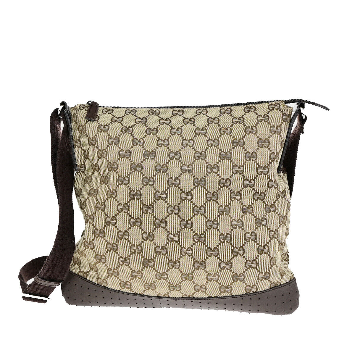 Gucci GG canvas Brown Canvas Shoulder Bag