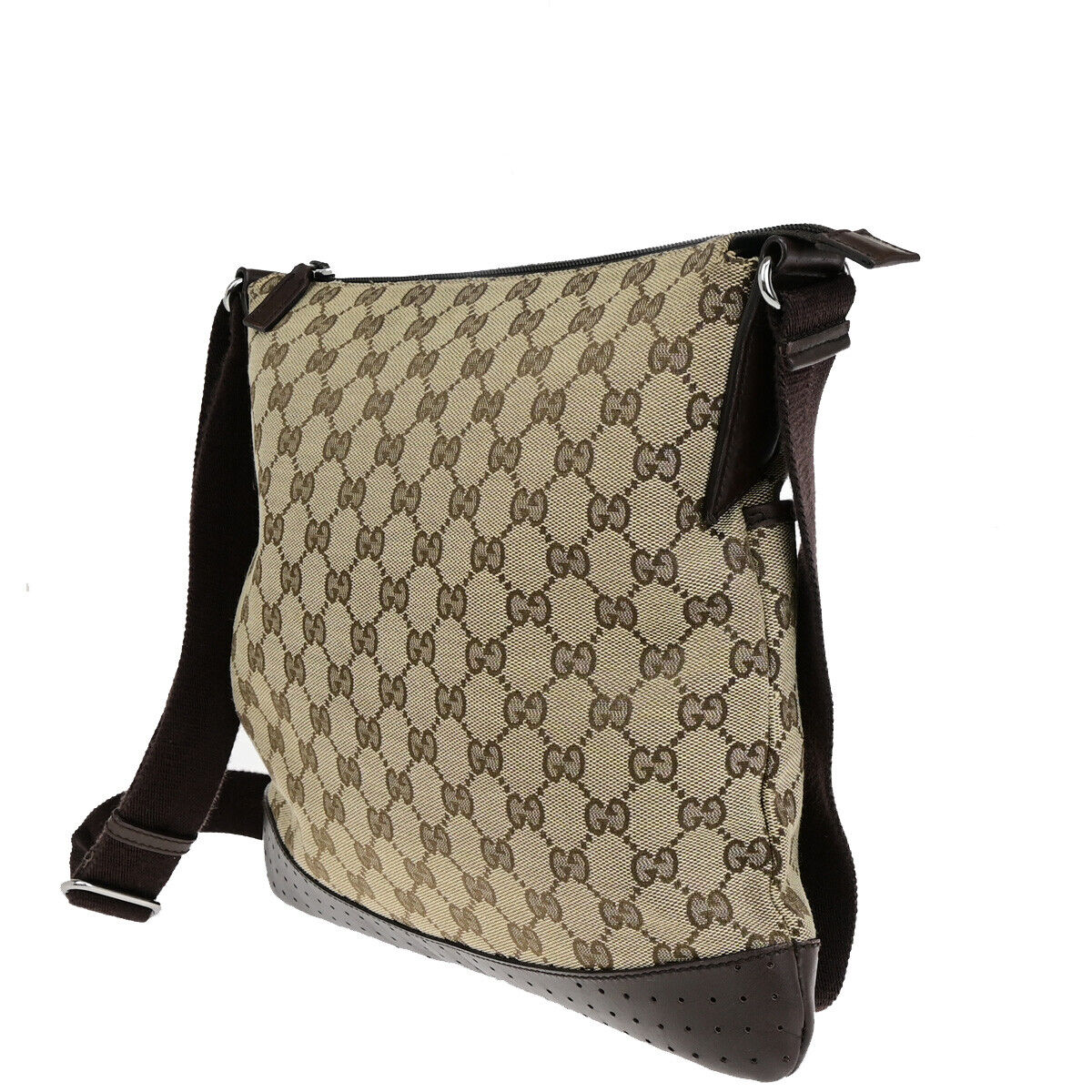 Gucci GG canvas Brown Canvas Shoulder Bag