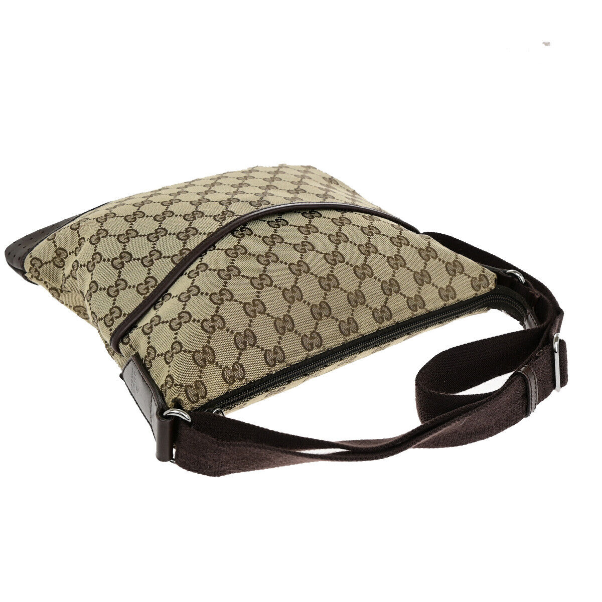 Gucci GG canvas Brown Canvas Shoulder Bag