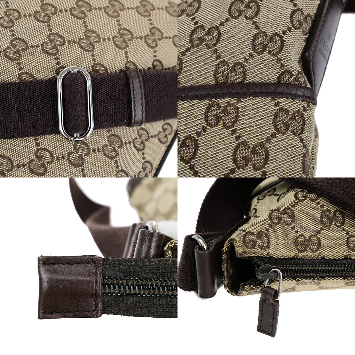 Gucci GG canvas Brown Canvas Shoulder Bag