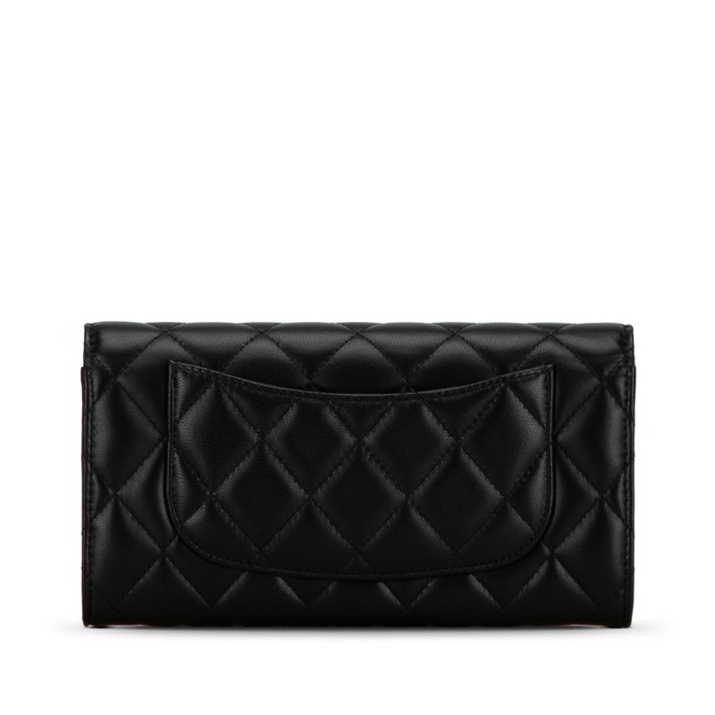 Chanel Timeless Black Leather Wallet Accessories