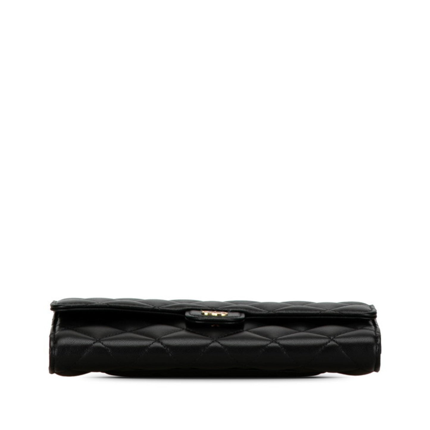 Chanel Timeless Black Leather Wallet Accessories