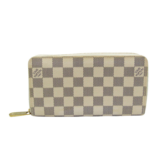 Louis Vuitton Zippy wallet Grey Canvas Wallet Accessories