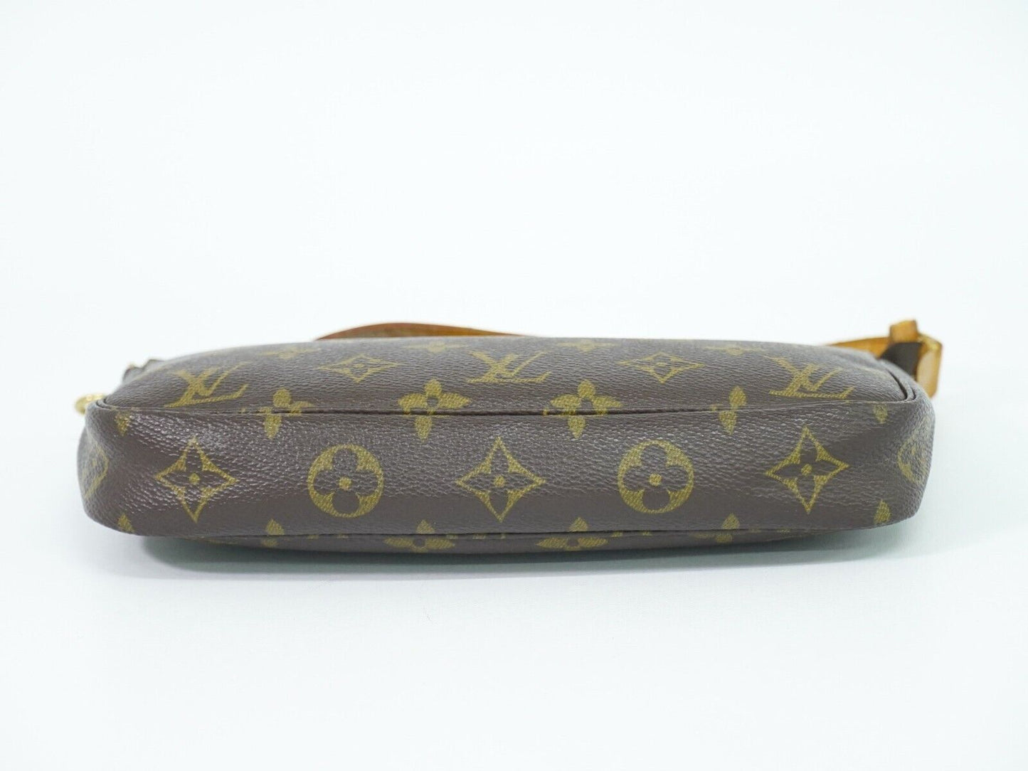 Louis Vuitton Pochette accessoires Brown Canvas Clutch Bag