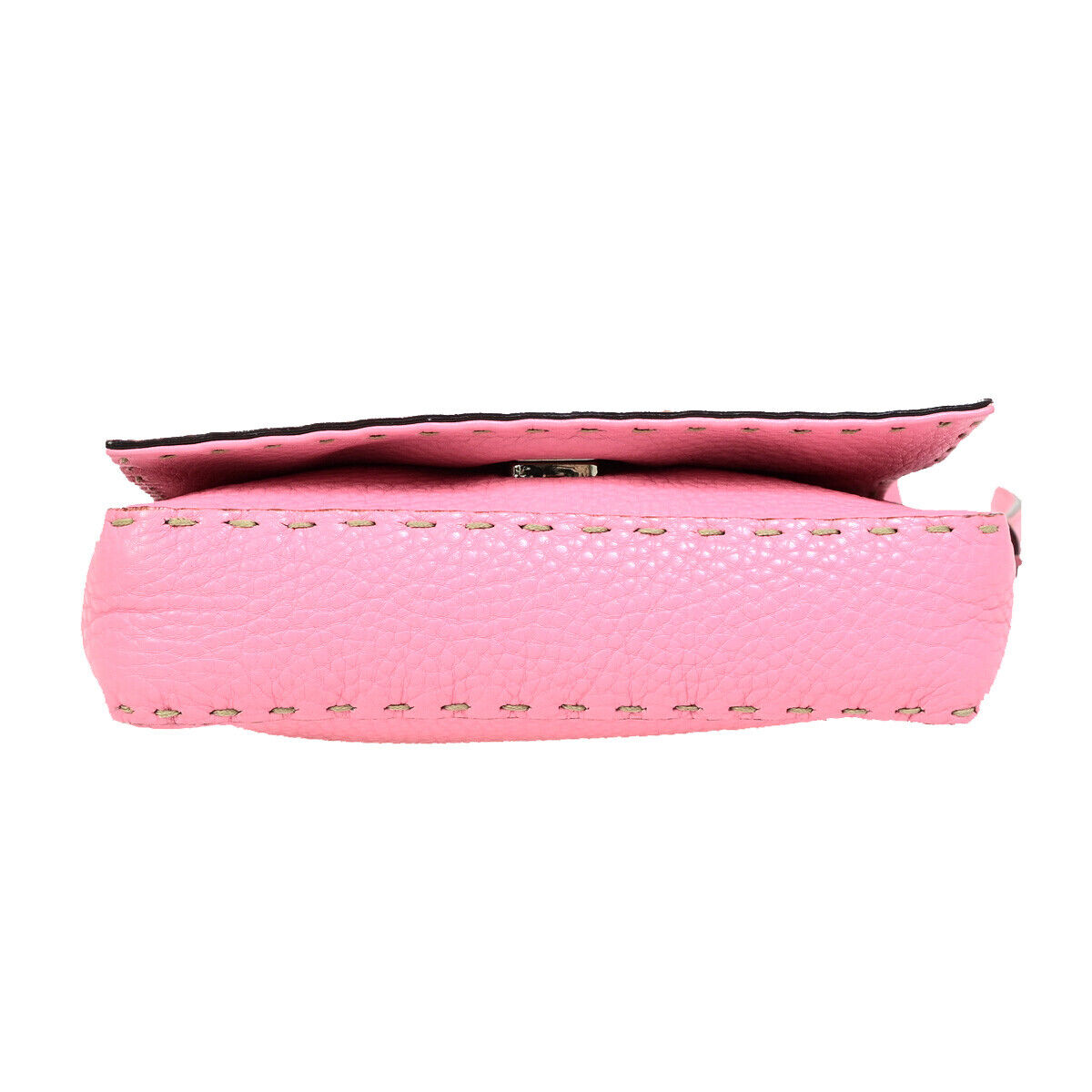 Fendi Selleria Pink Leather Shoulder Bag