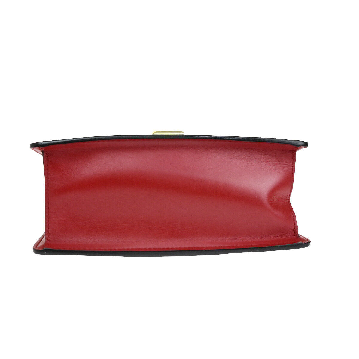 Gucci Sylvie Red Leather Hand Bag