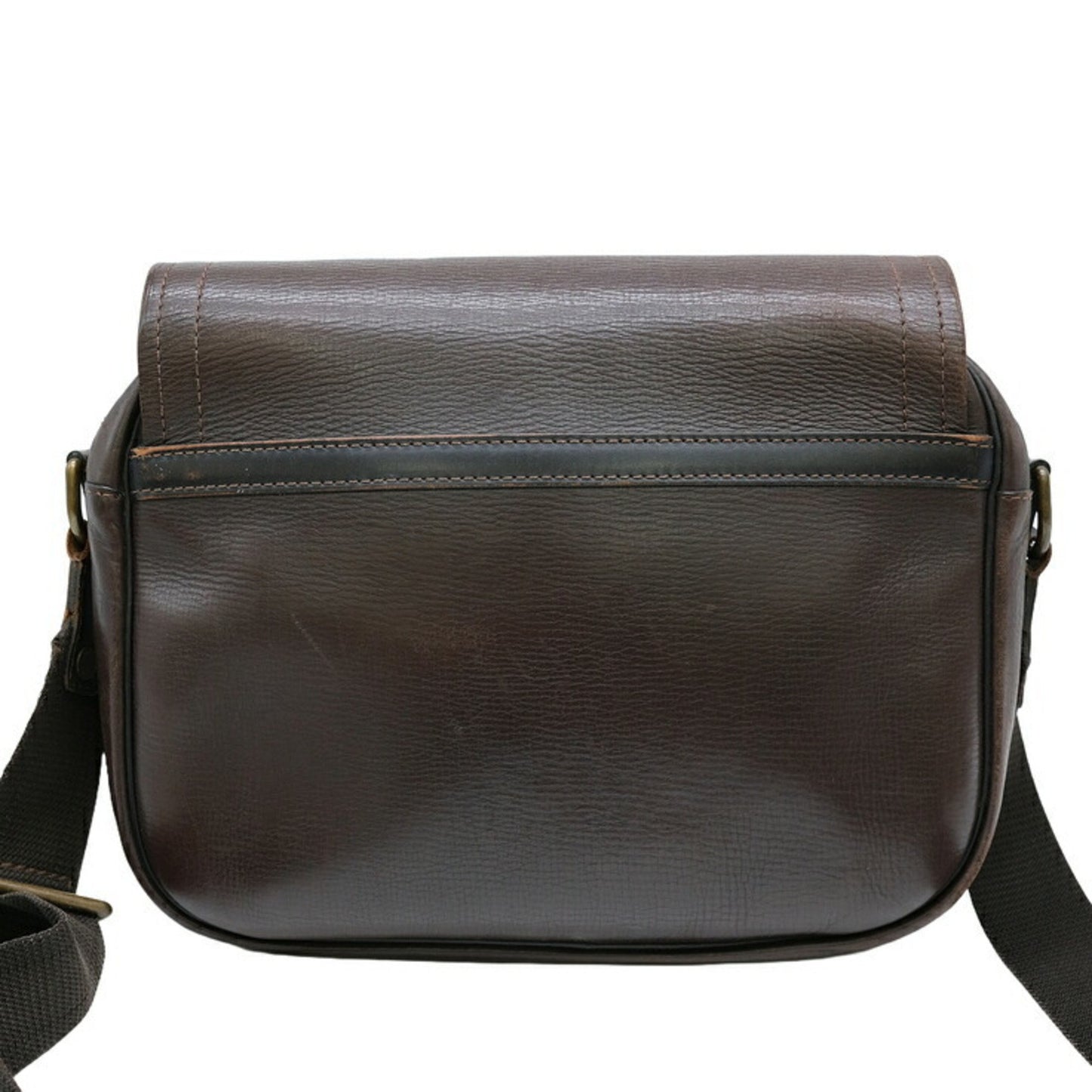 Louis Vuitton Utah Brown Leather Shoulder Bag