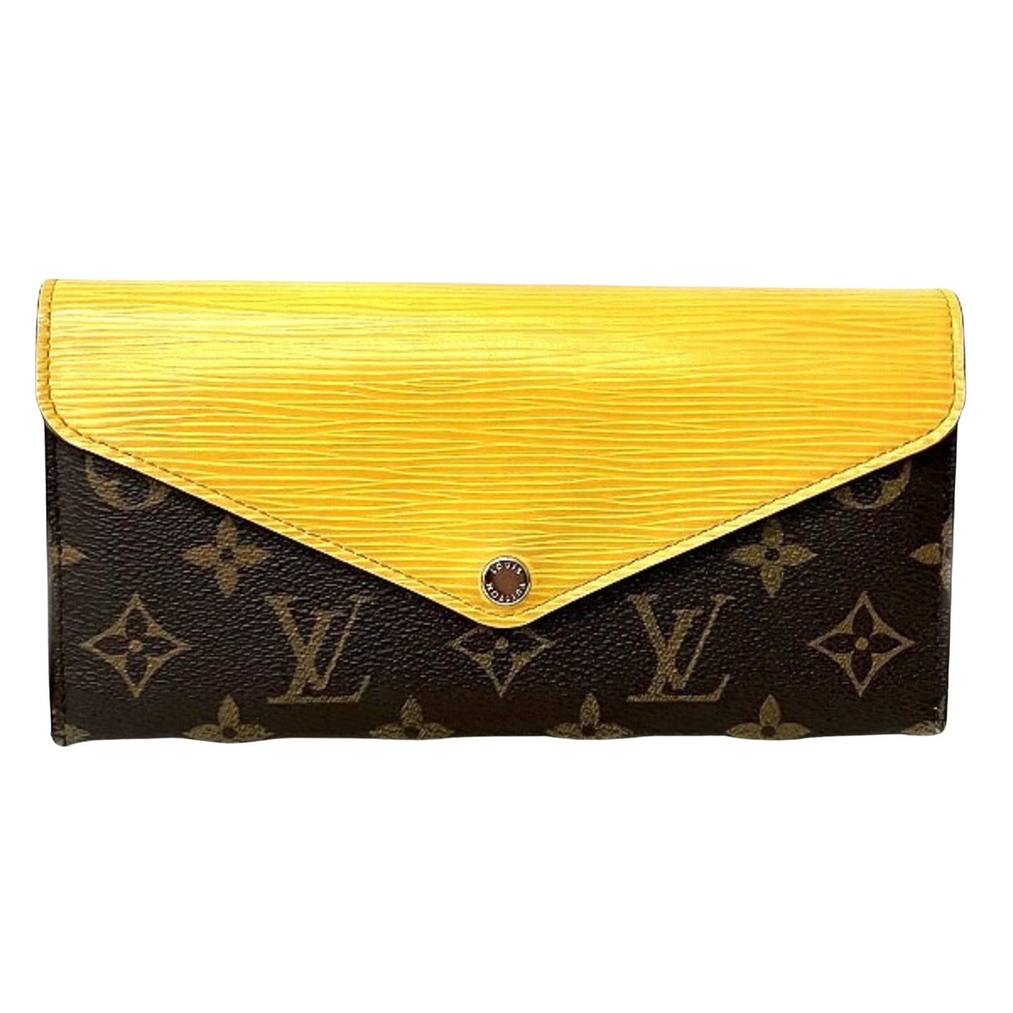 Louis Vuitton Portefeuille Marie Brown Canvas Wallet Accessories