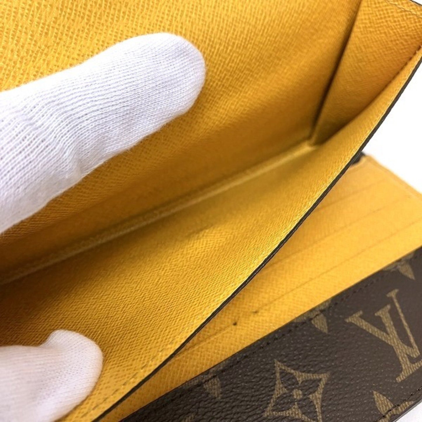 Louis Vuitton Portefeuille Marie Brown Canvas Wallet Accessories