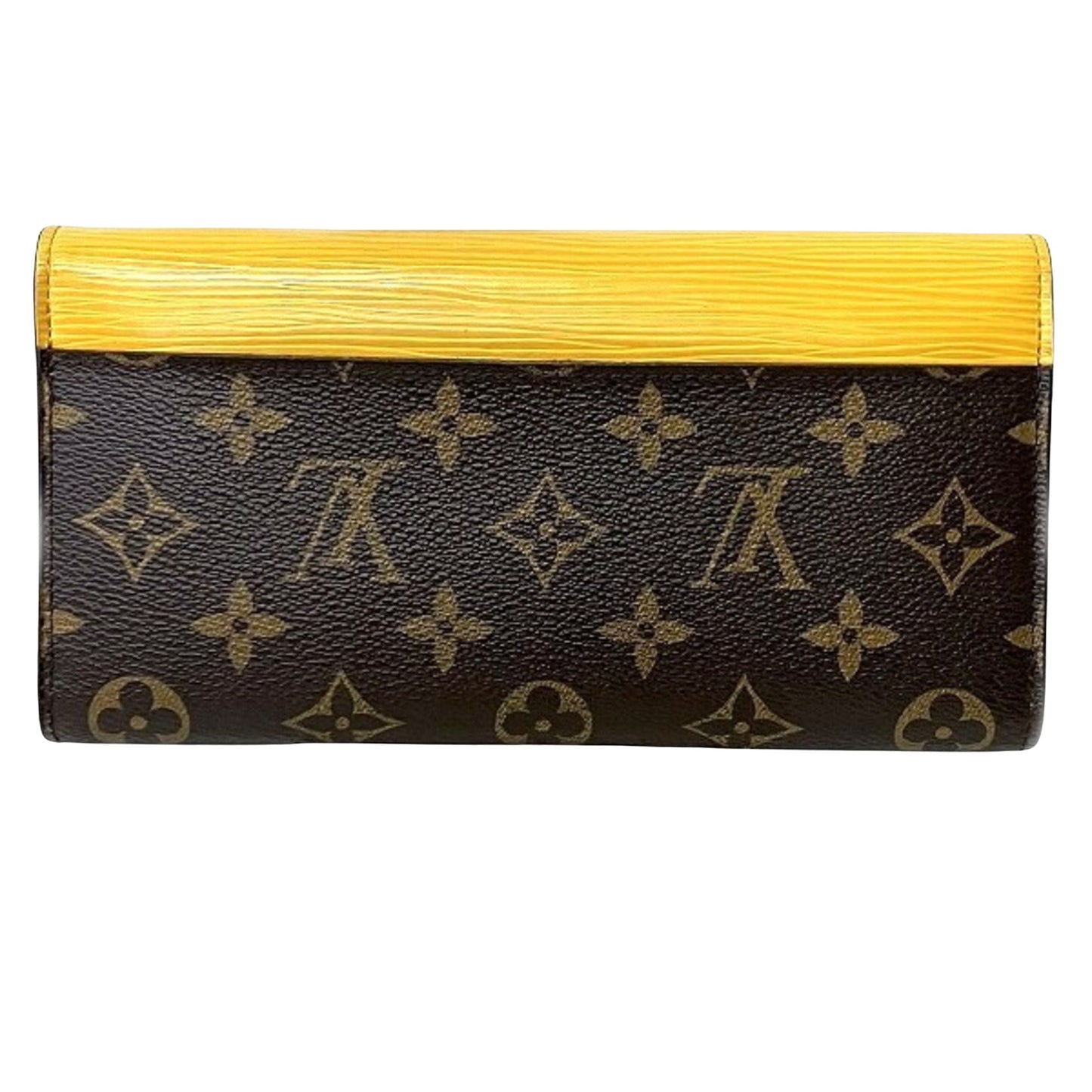 Louis Vuitton Portefeuille Marie Brown Canvas Wallet Accessories