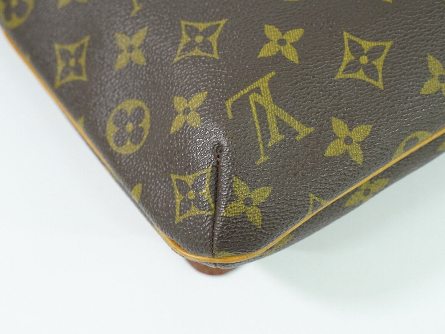 Louis Vuitton Musette Tango Brown Canvas Shoulder Bag