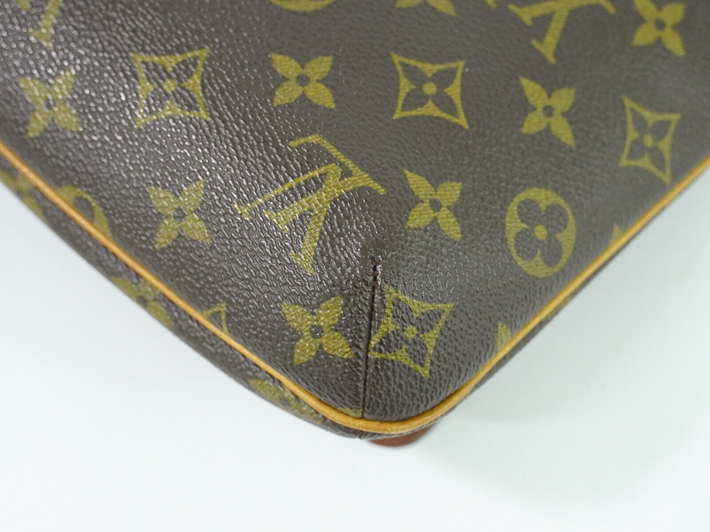 Louis Vuitton Musette Tango Brown Canvas Shoulder Bag