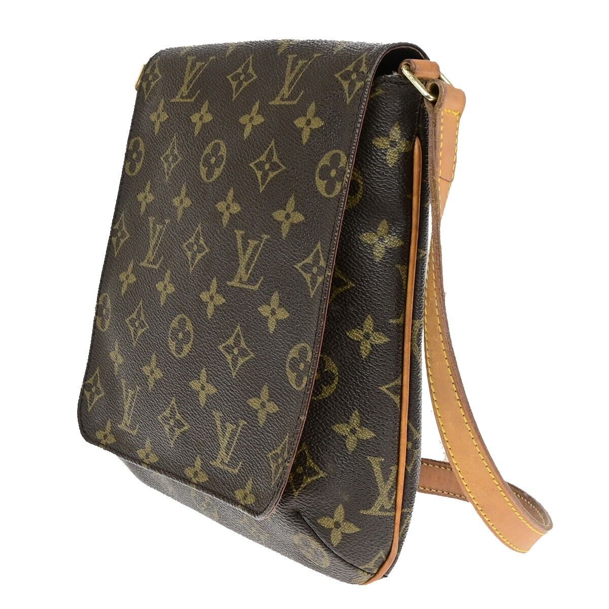 Louis Vuitton Musette Salsa Brown Canvas Shoulder Bag