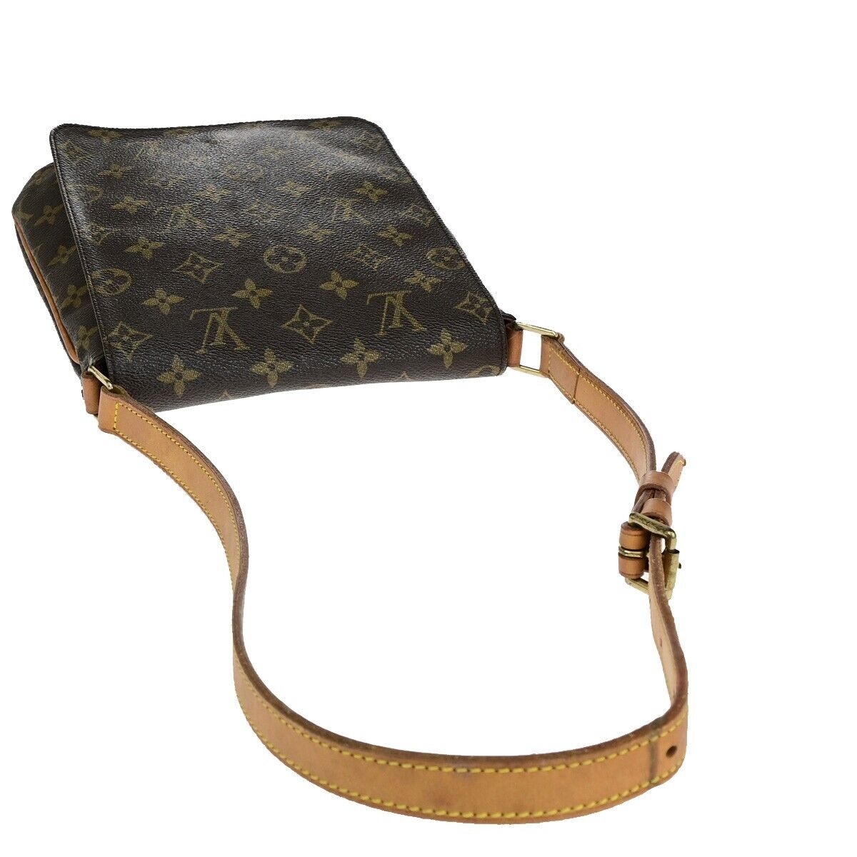 Louis Vuitton Musette Salsa Brown Canvas Shoulder Bag