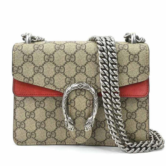 Gucci Dionysus Beige Canvas Shoulder Bag