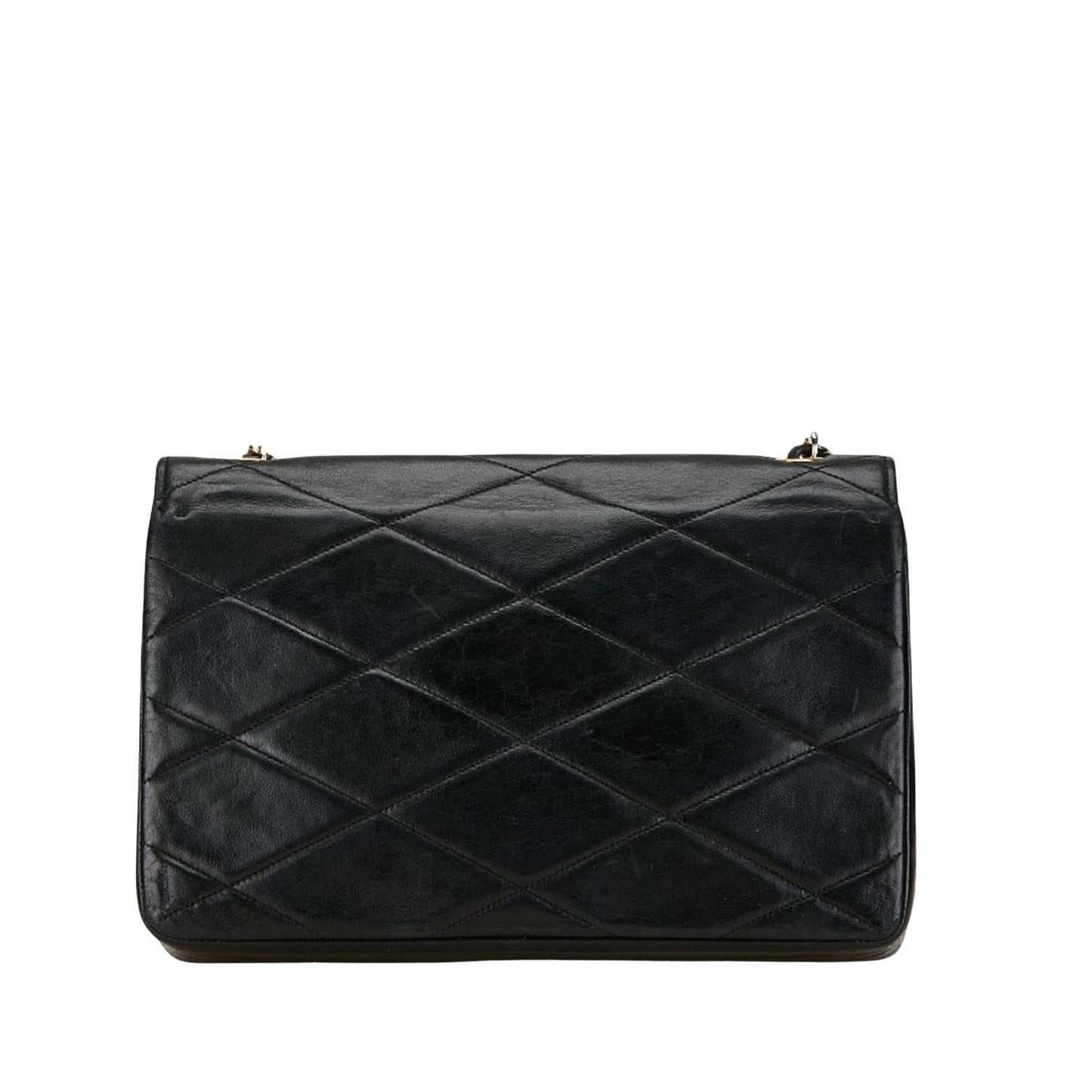 Chanel Timeless Black Leather Shoulder Bag