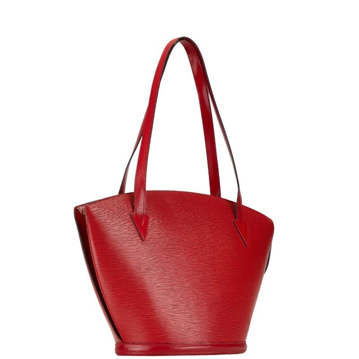 Louis Vuitton Saint Jacques Red Leather Tote Bag