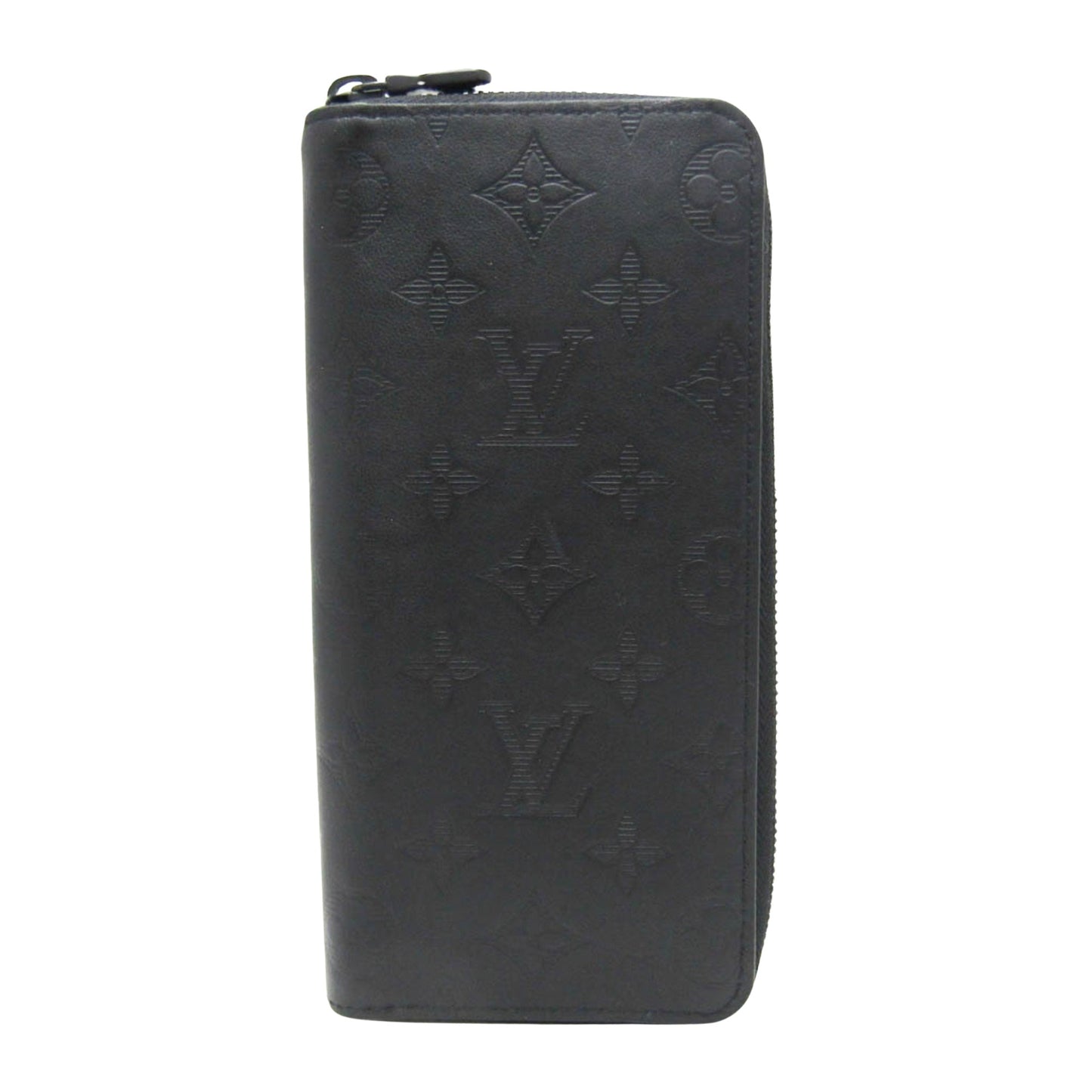 Louis Vuitton Zippy Wallet Vertical Black Leather Wallet Accessories