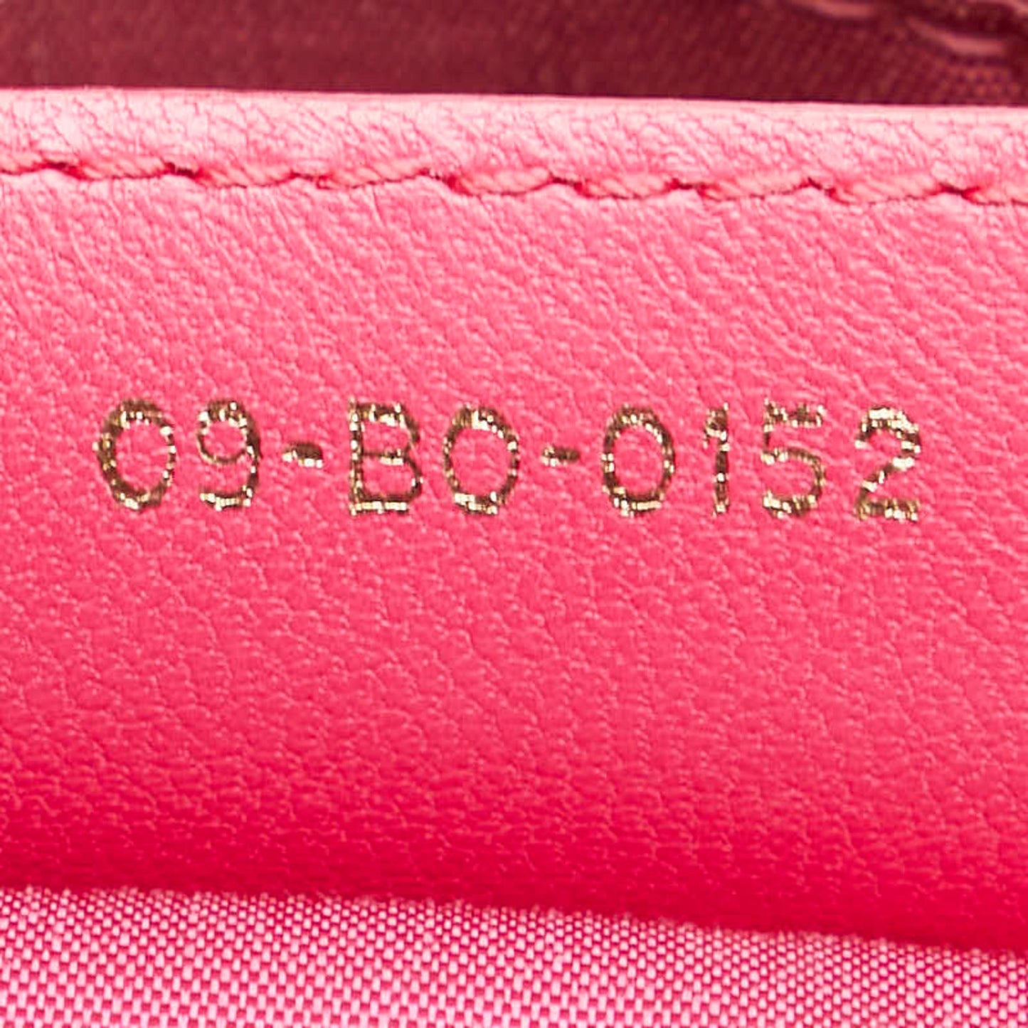 Dior Granville Pink Leather Hand Bag