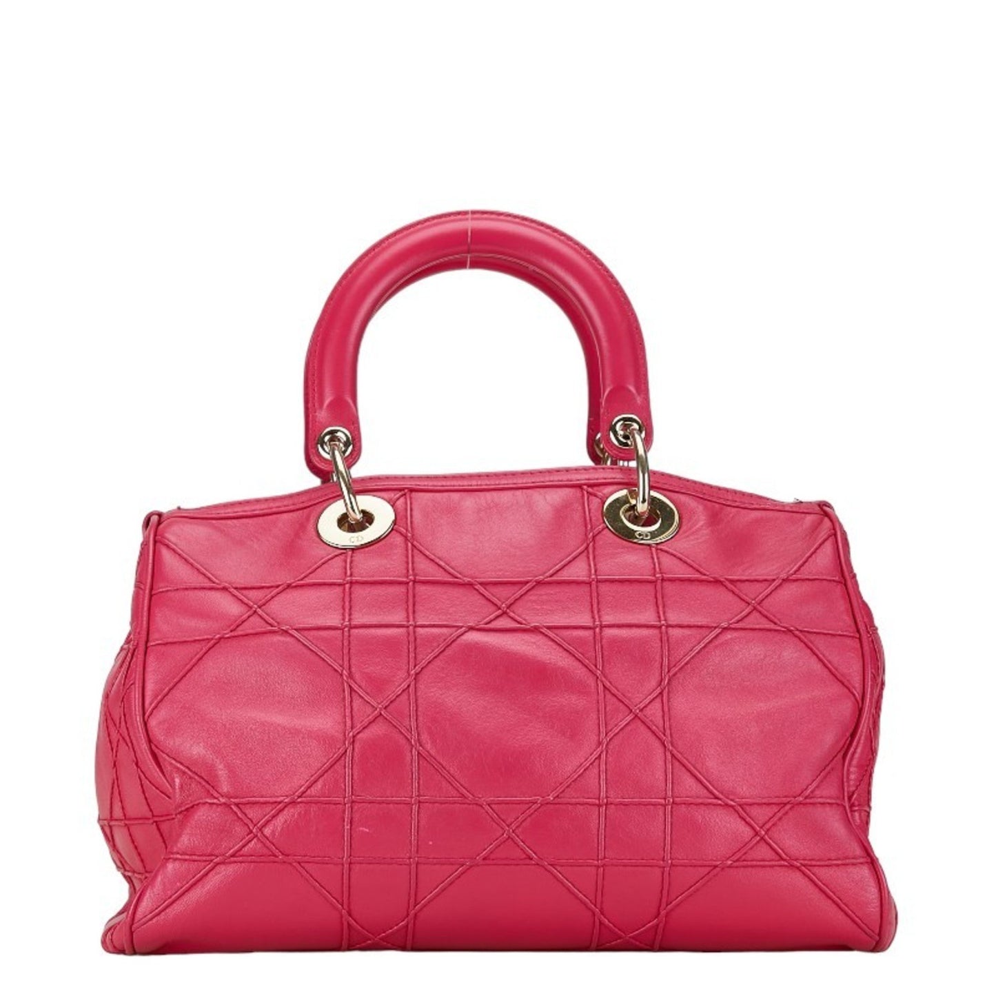 Dior Granville Pink Leather Hand Bag