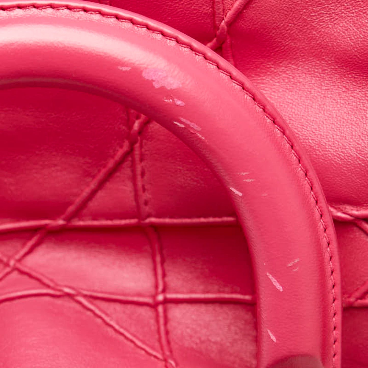 Dior Granville Pink Leather Hand Bag