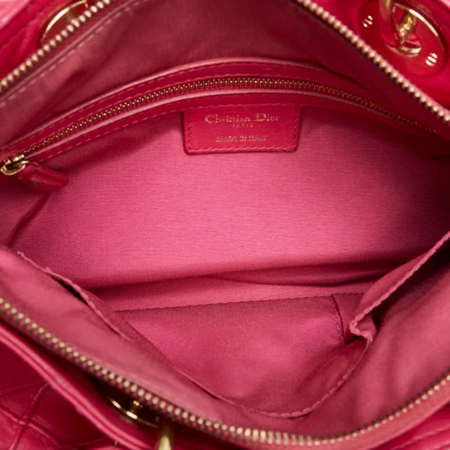 Dior Granville Pink Leather Hand Bag