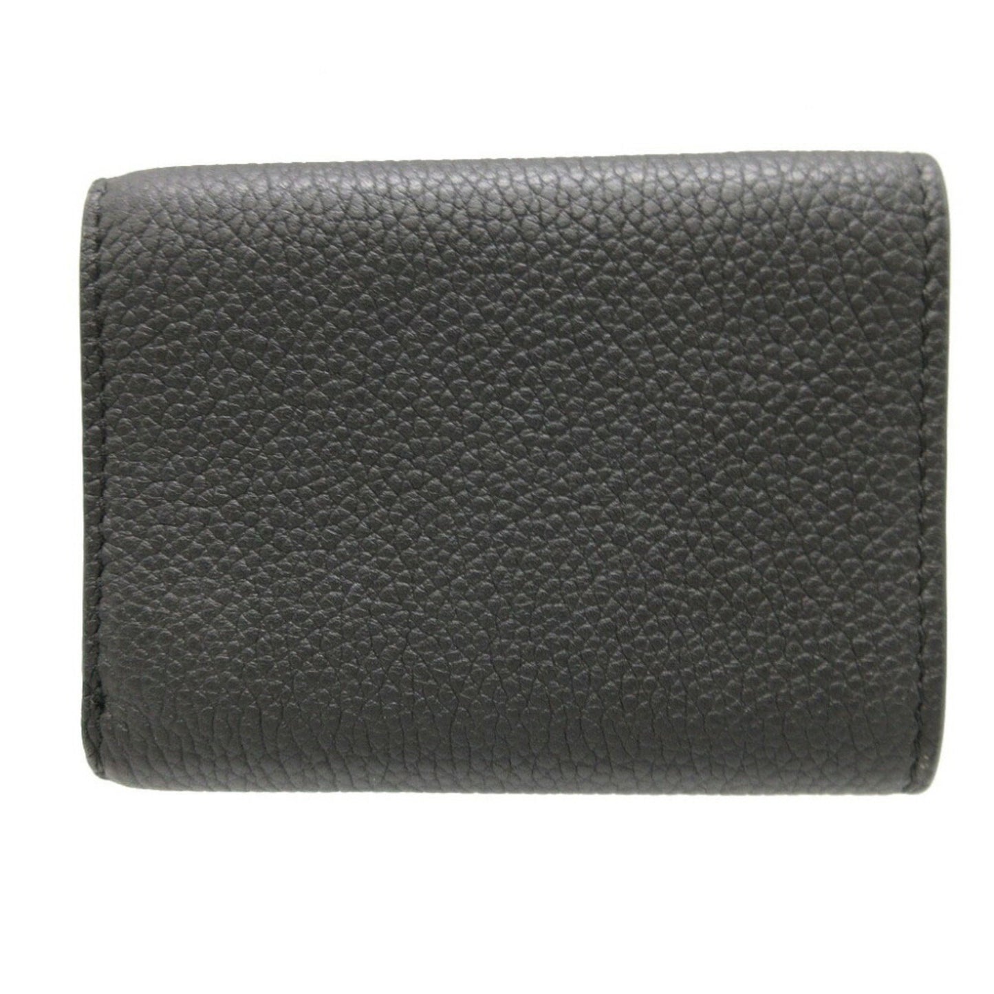 Fendi Black Leather Wallet Accessories