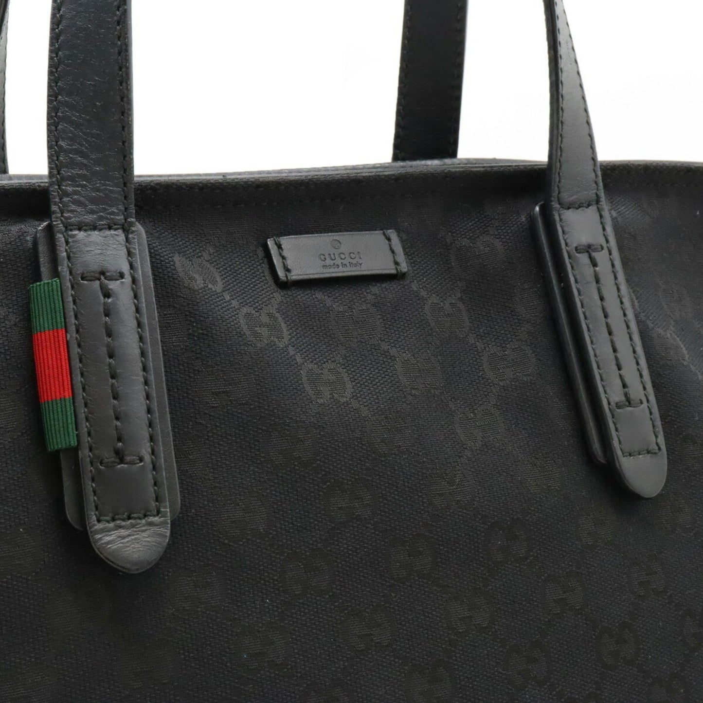 Gucci GG canvas Black Canvas Hand Bag