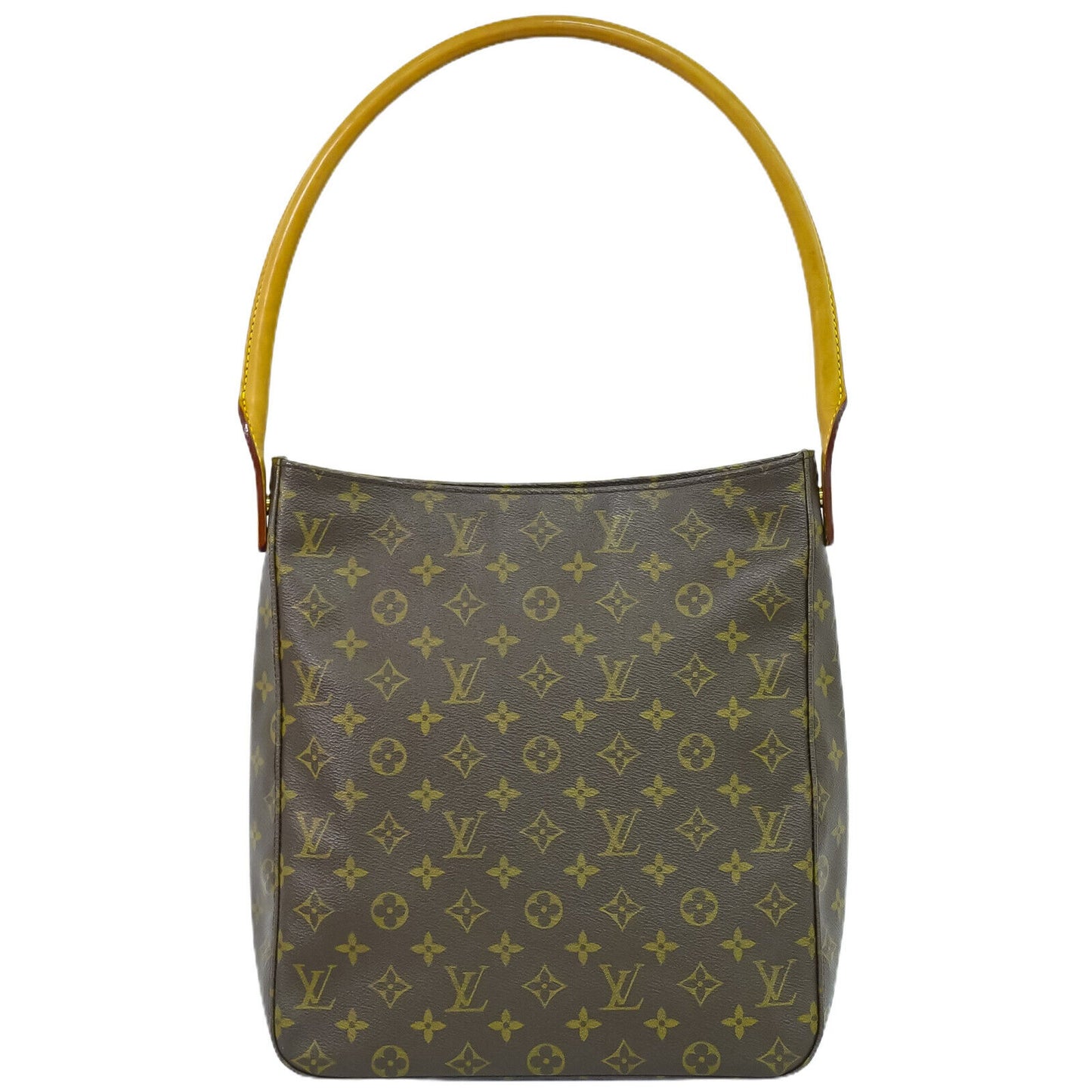 Louis Vuitton Looping GM Brown Canvas Shoulder Bag